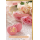 A Goldhochzeit Glückwunschkarte mit Umschlag Macarons Rosen Herzen