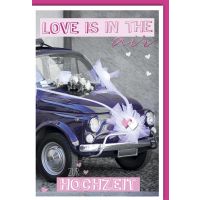 Hochzeitskarten Glückwunschkarte Love is in the air