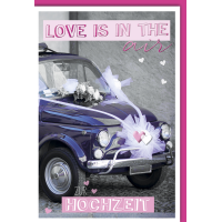 Hochzeitskarten Glückwunschkarte Love is in the air