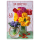 60. Geburtstag Blumenstrauß Glückwunschkarte mit Umschlag