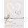Silberhochzeit - unverpackt - Glückwunschkarte im Format 11,6 x 16,6 cm mit Umschlag - Zur Silberhochzeit