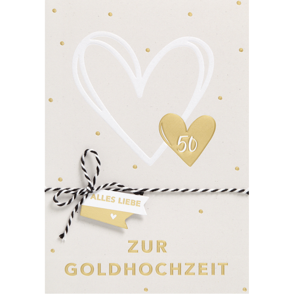 GreetInk Jubiläumskarte Mit Umschlag – Romantische Karte Mit Rosa Herzen & Silberfolie, 'We Were Meant To Be'