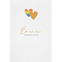 Hochzeit unverpackte Glückwunschkarte mit...