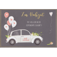 Hochzeit plastikfreie Verpackung  Glückwunschkarte...