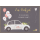 Hochzeit plastikfreie Verpackung  Glückwunschkarte mit Briefumschlag Auto mit Ballons Zur Hochzeit