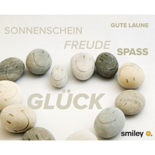 Allgemeine Wünsche – Smiley - Minikarte mit Umschlag – Steinherz