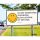 Allgemeine Wünsche Smiley Minikarte mit Umschlag Strassenschild