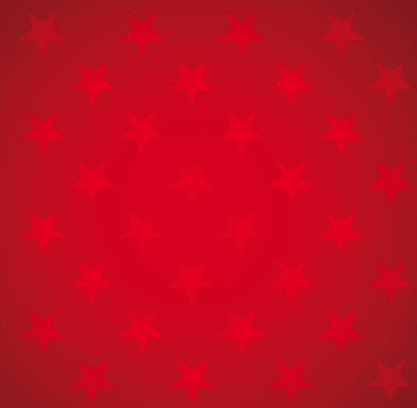 Weihnachten - Geschenkpapier-Röllchen im Format 70 x 150 cm - Stern gr rot-rot