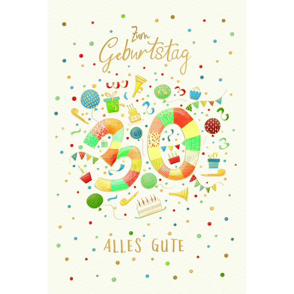 Paperlink Geburtstagskarte Für Tochter – Mit Libellen, Goldfolie & Strass, 17,5x15,3 Cm