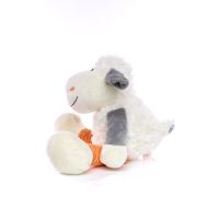 Stofftier Schmusetier Minifeet Kuscheln mit Qualität Höhe: 31cm Schaf Elke in Größe L