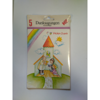 Danksagungskarten zur Kommunion - Format 11,5x15cm -...