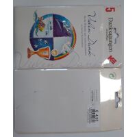 Danksagungskarten zur Kommunion - Format 11,5x15cm -...