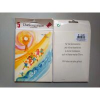Danksagungskarten zur Kommunion - Format 11,5x15cm -...