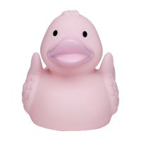 Ente pastelrosa unifarbene Enten Quietscheente Badeente ca. 8 cm gross