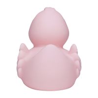 Ente pastelrosa unifarbene Enten Quietscheente Badeente ca. 8 cm gross