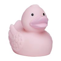 Ente pastelrosa unifarbene Enten Quietscheente Badeente ca. 8 cm gross