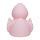 Ente pastelrosa unifarbene Enten Quietscheente Badeente ca. 8 cm gross