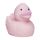Ente pastelrosa unifarbene Enten Quietscheente Badeente ca. 8 cm gross