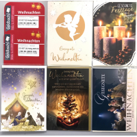 Weihnachten heilig - 25 Glückwunschkarten im...