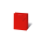 Tasche medium - Buch Format - 23x19x9 cm - Unicolor rot