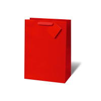 Tasche Tüte groß A4-Format - Unicolor rot
