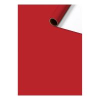 Geschenkpapier Röllchen 70cm x 10m Rot Kurzrolle Uni...