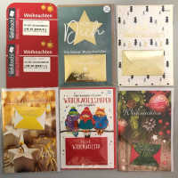 Weihnachten Romantica - 25 Glückwunschkarten im...