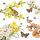 Servietten 25x25 cm 20 Servietten Spring awakening Vogel und Schmetterlinge