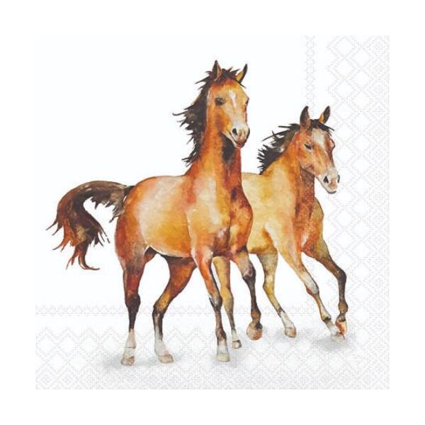Servietten 25x25 cm 20 Servietten Wild horses Wildpferde