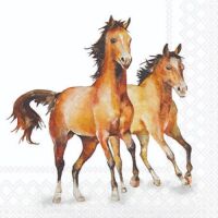Servietten 25x25 cm 20 Servietten Wild horses Wildpferde