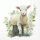 Servietten 25x25 cm 20 Servietten Lamb Lamm