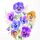 Servietten Lunch 33x33 cm 20 Servietten Pansies Stiefmütterchen 3-lagig