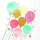 Servietten 33x33 cm Balloon party Luftballons