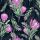 A Servietten 33x33 cm Protea black rosa Blumen 20 Servietten 3-Lagig Lunch