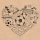 A Servietten 33x33 cm Recycled Soccer doodle nature Fußball Symbole