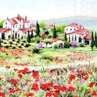 Servietten 33x33 cm Tuscany Toscana