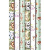 Sortiment Geschenkpapier Baby Geburt - 20 Röllchen...