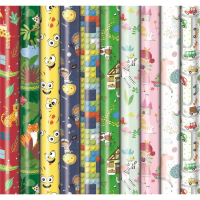 Sortiment Geschenkpapier Premium Bambini...