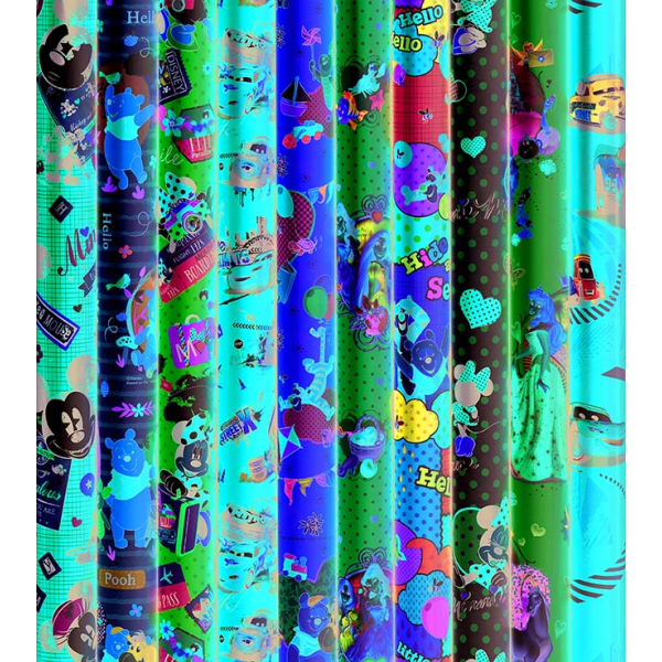Sortiment Geschenkpapier Disney 60 Röllchen UVP € 2,95 Bundle