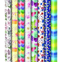 Sortiment Geschenkpapier Präsenta 5 Meter - 50 Röllchen UVP: € 3,95 - Bundle