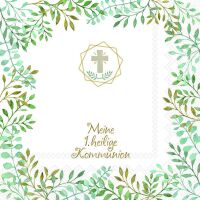 Servietten 33x33 cm First communion Meine 1. heilige...