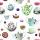 Servietten 33x33 cm Classic tea pots Teetassen und Kannen
