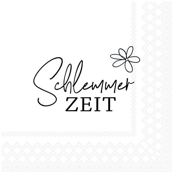 Servietten 33x33 cm Schlemmerzeit