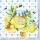 Servietten 33x33 cm Bee wonderful Honig und Bienen
