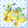 Servietten 33x33 cm Bee wonderful Honig und Bienen