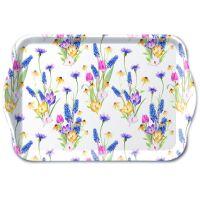 A Tablett melamine 13x21 cm Hello spring...
