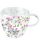 A Doppelwandiger Glasbecher mit Henkel Spring blossom white Kirschblüte