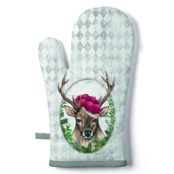 A Ofenhandschuh Deer in frame Hirsch