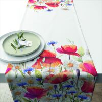 Tischläufer 40x150 cm Poppies and cornflowers...