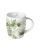 Becher 0,2 L Dschungelblätter Jungle leaves white